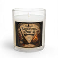 Broomstick & Bonfire Candle | 11 oz Scented Glass Candle