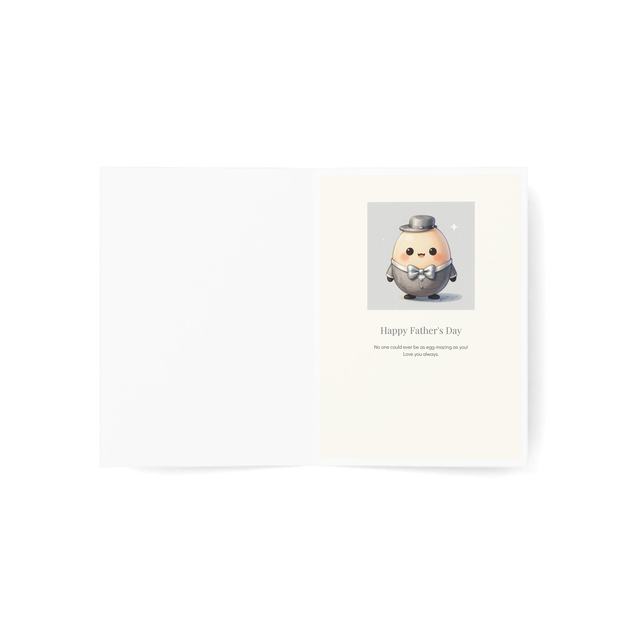 Father's Day card - Eggcellent (1 pc)