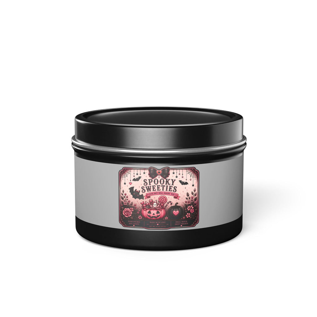 Spooky Sweeties Candle #4 | 4 oz Scented Tin Candle