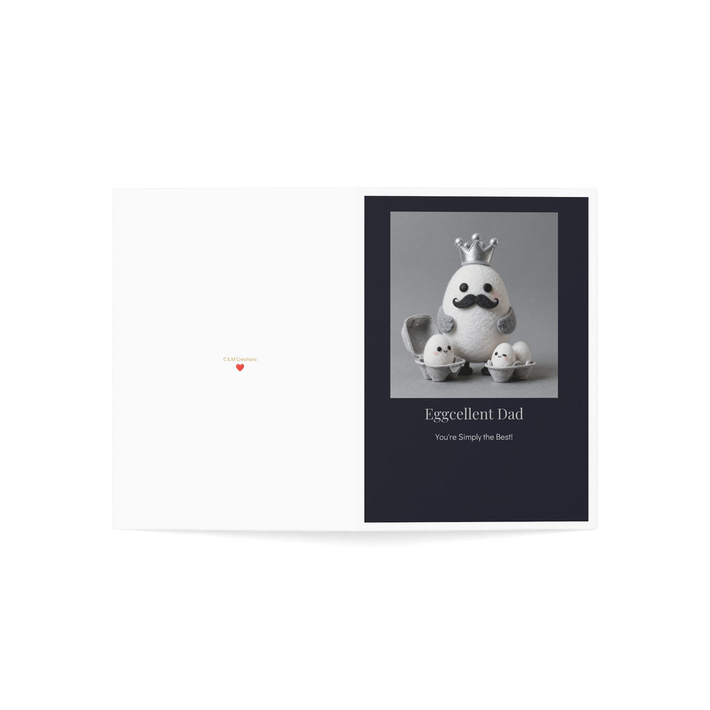 Father's Day card - Eggcellent (1 pc)