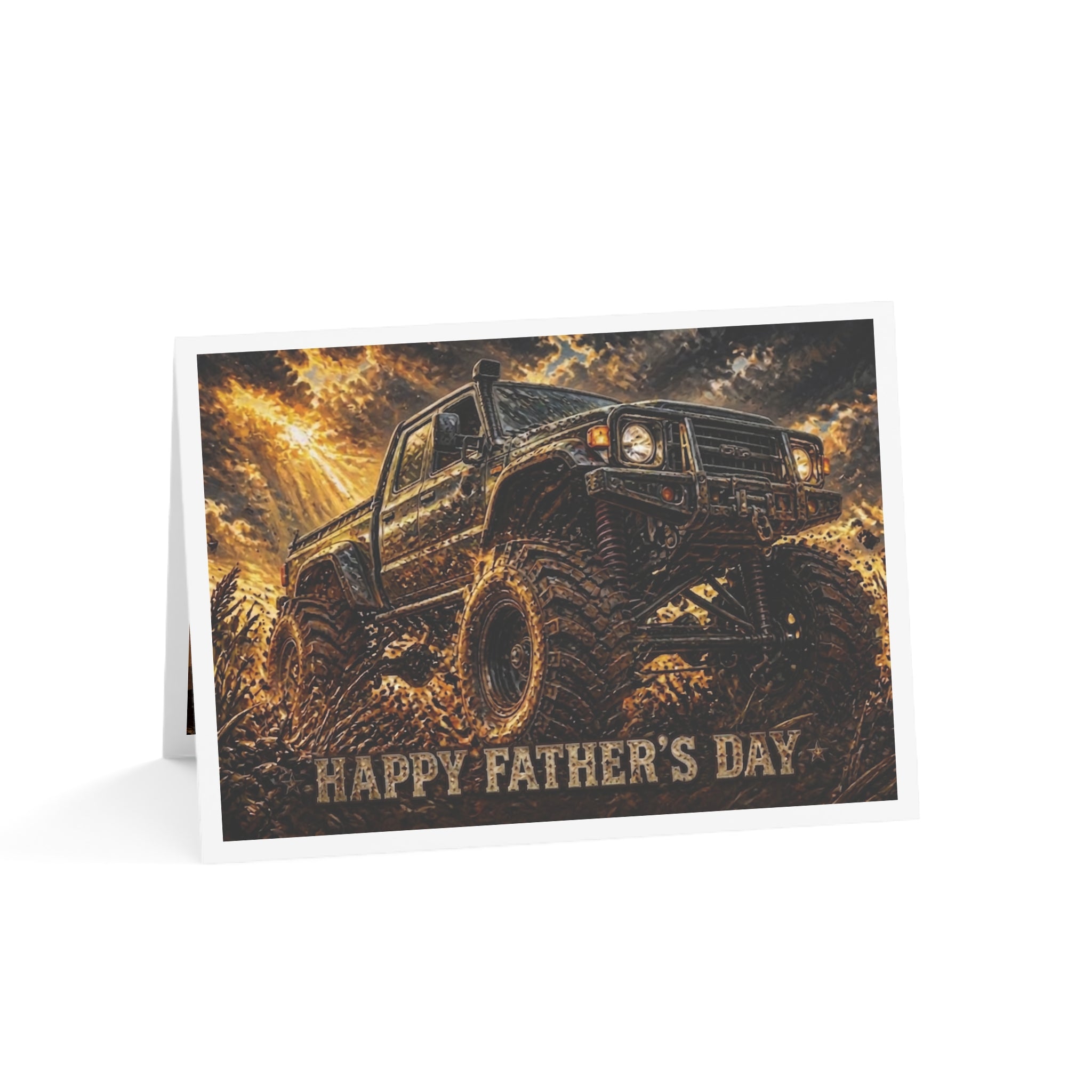 Father's Day card - Monster Truck (1 pc)