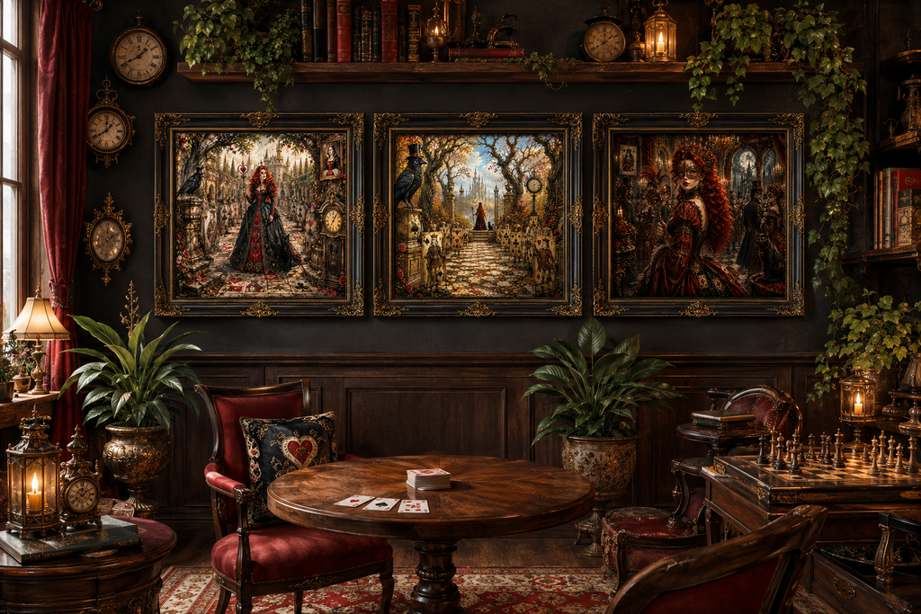 Red Queen - Set of 3 Digital Posters