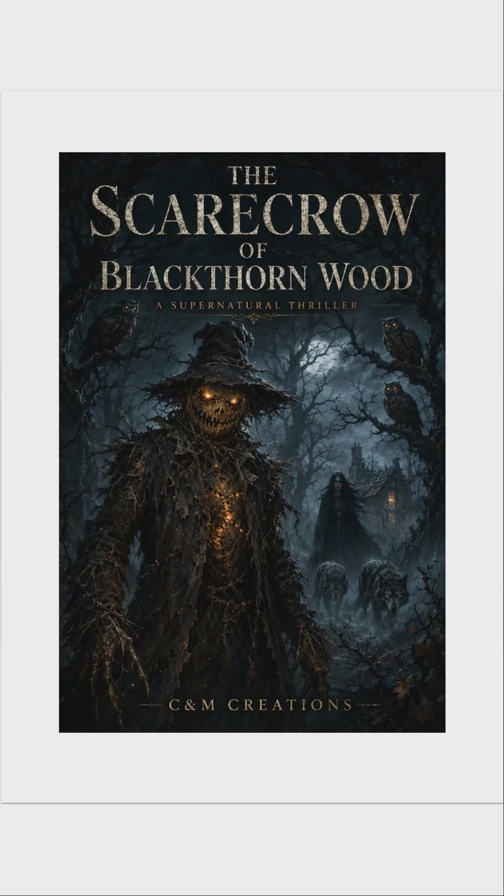E-Book Thriller - The Scarecrow of Blackthorn Wood