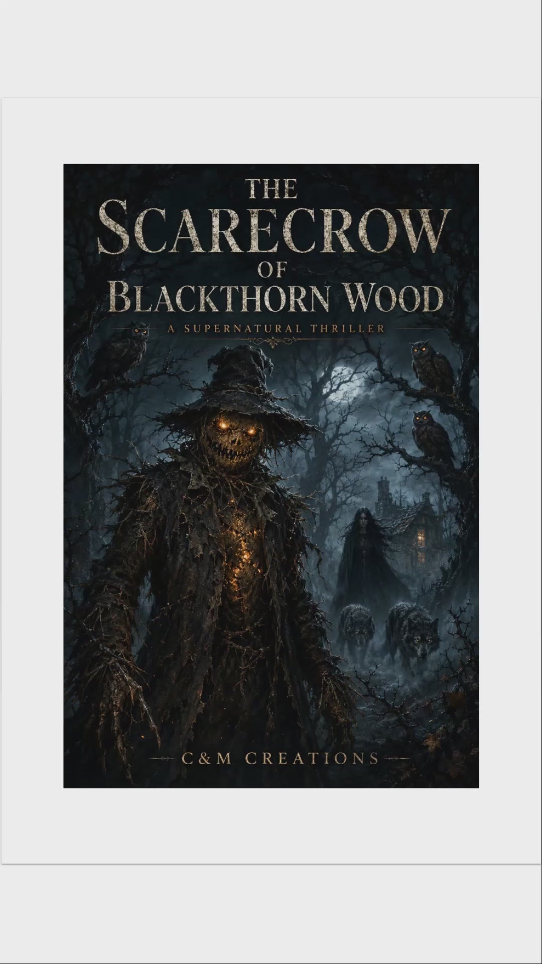 E-Book Thriller - The Scarecrow of Blackthorn Wood