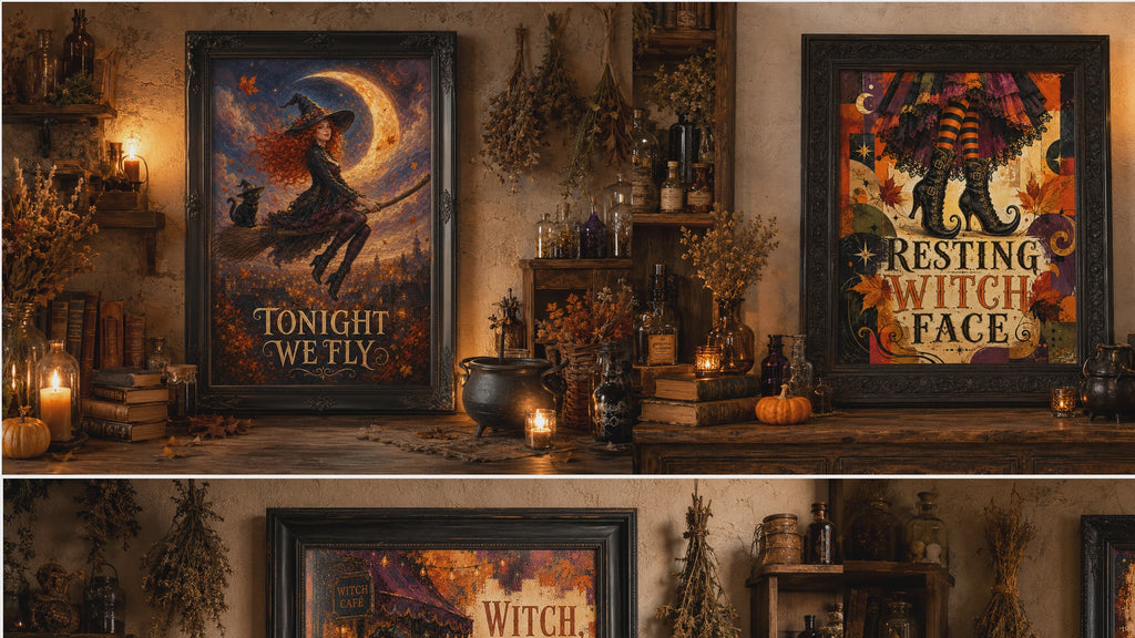 Witchy Wall Art - Set of 7 Digital Posters